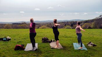 Yoga And Forest Bathing Day Retreat Near Brighton For Two, 6 of 10