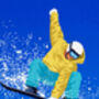 Personalised Snowboard Cliff Jump Poster, thumbnail 4 of 7