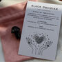 Obsidian Mushroom – Protective And Grounding Crystal, thumbnail 2 of 5