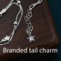 Sterling Silver Little Twinkle Stars Charm Necklace, thumbnail 6 of 9