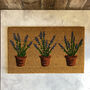 Lavender Country Coir Doormat, thumbnail 5 of 5
