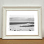 White, Heacham Beach Photographic Art Print, thumbnail 1 of 4