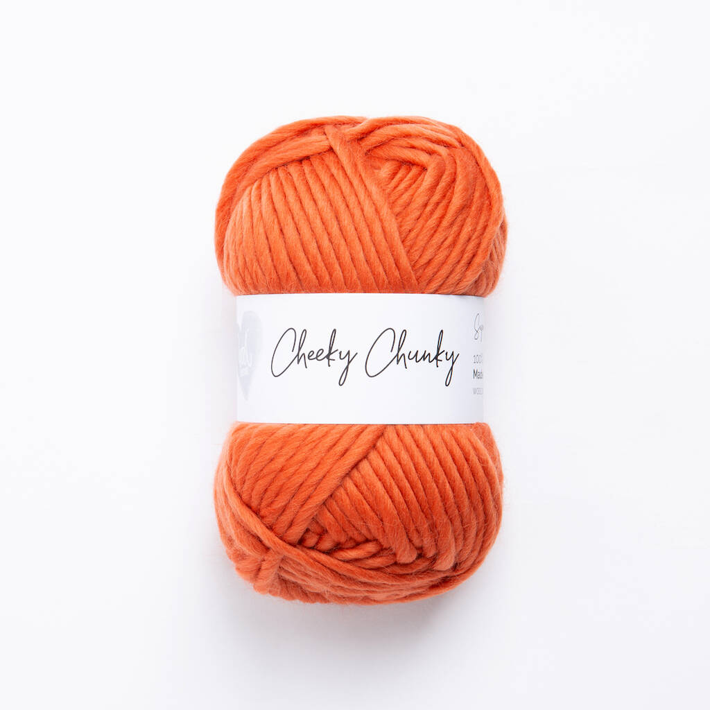 Wool Couture Cheeky Chunky Wool Knitting Yarn, 100g, Aqua