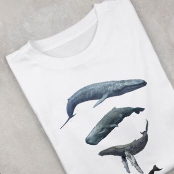 Wwf X Ben Rothery T Shirts Whales, 3 of 3