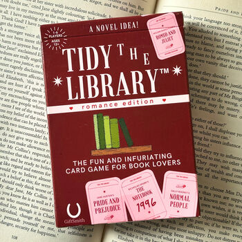 Tidy The Library: The Romance Edition The Original Card Game For Book Lovers, 2 of 9