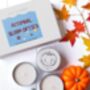 Autumn Mini Travel Candles. Trio Set. Eco Tins, thumbnail 3 of 5