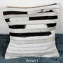 Cowhide Small Stripes Cushions Covers By G Decor, thumbnail 2 of 5