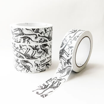 Dinosaur Print Recyclable Eco Paper Sticky Tape, 2 of 4