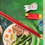 Luxury Personalised Red Chopsticks, thumbnail 2 of 9