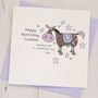 Personalised Horse Birthday Card, thumbnail 1 of 2