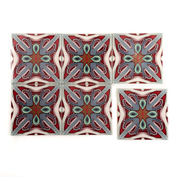 ‘The Full Victorian’ Art Deco Tile, 2 of 10