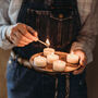 Gift Box Of 'Campfire Marshmallow' Fragranced Tealights, thumbnail 1 of 8