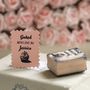 Personalised Baked With Love Cupcake Stamp, thumbnail 1 of 3