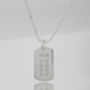 Personalised Coordinate Men's Necklace, thumbnail 5 of 5