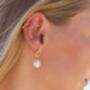 Audrey Earrings 18k Gold Plated Waterproof, thumbnail 8 of 8