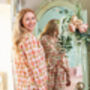 Lily Block Printed Pyjama Set, thumbnail 3 of 3