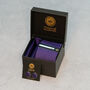 Cadbury Purple Tie Set And Socks Wedding Groomsmen Gift, thumbnail 2 of 8