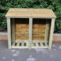 Heavy Duty Log Store 4ft X 5ft High Quality Timber, thumbnail 5 of 7