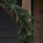 Pre Lit Outdoor Christmas Garland, thumbnail 3 of 8