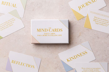 'Mind Cards' Mindfulness And Wellbeing Cards, 2 of 8