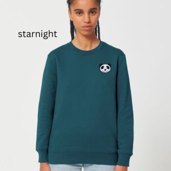 Organic Cotton Panda Sweatshirt, 5 of 12