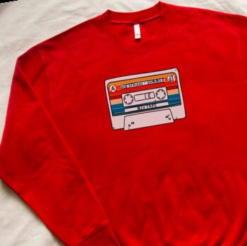 Personalised Retro Cassette Tape Jumper, 4 of 5