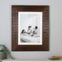 Reclaimed Timber Picture Frame Wedding Gift Idea, thumbnail 3 of 7