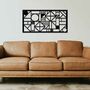 Geometric Metal Wall Art: Modern, Stylish Decor, thumbnail 6 of 11