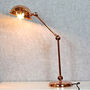 Copper Desk Lamp Windsor Design Limited Edition, thumbnail 1 of 2