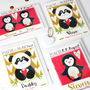 Personalised Penguin Couple Valentine's Card, thumbnail 8 of 9