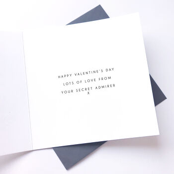 Personalised Couple Valentine's Card, 2 of 3