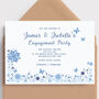 Pack Of Invitations On Plain Or Plantable Card, thumbnail 2 of 6