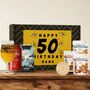 Personalised 50th Birthday Beer Gift Set, thumbnail 4 of 11