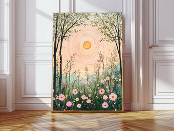 Sun And Moon Set Of Two Art Prints, 3 of 3