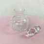 Vintage Decorative Cut Glass Crystal Perfume Bottle ~ 28, thumbnail 3 of 9