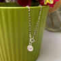 Sterling Silver Dainty Sunflower Bracelet, thumbnail 2 of 9