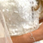 Bride To Be Horseshoe Bracelet Gift, thumbnail 2 of 7