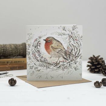 'Winter Garden' Mixed Pack Of 10 Christmas Cards, 9 of 10