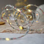 Festive Liberty Print Fairy Lights, thumbnail 1 of 9