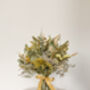 Dried Eucalyptus Bouquet With Statice And Solidago, thumbnail 5 of 5