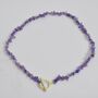 Healing Crystal Chip Necklace Gift For Her, thumbnail 4 of 12