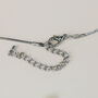Sparkly Butterfly Pendant Necklace, thumbnail 5 of 5