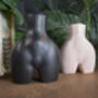 Handmade Eco Resin Bum Vase, thumbnail 4 of 7