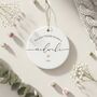 Personalised Midwife Graduation Bauble 2026, thumbnail 4 of 7