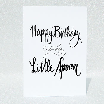 Little Spoon Funny Girlfriend Birthday Card, 2 of 2