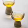 Glass And Ceramic Sake Cup Set Of Four, thumbnail 5 of 11