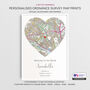 Welcome To The World Ordnance Survey Explorer Personalised Map Print New Baby Gift, thumbnail 1 of 12