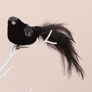 G Decor Clip On Bird Christmas Tree Decoration, 2 of 7