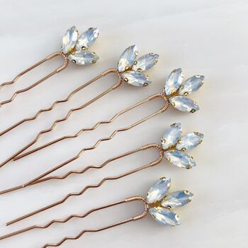 Opal Coloured Hair Pins, 7 of 7