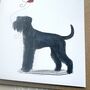 Giant Schnauzer Birthday Card, thumbnail 3 of 7